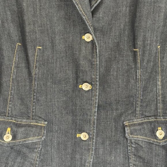 Vintage Jean Blazer by Faconnable - Picture 3 of 8